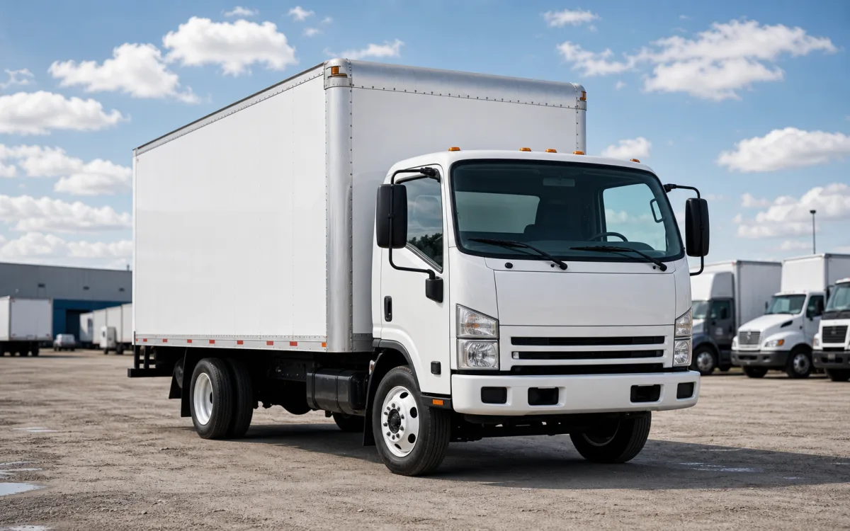 Medium-duty box truck