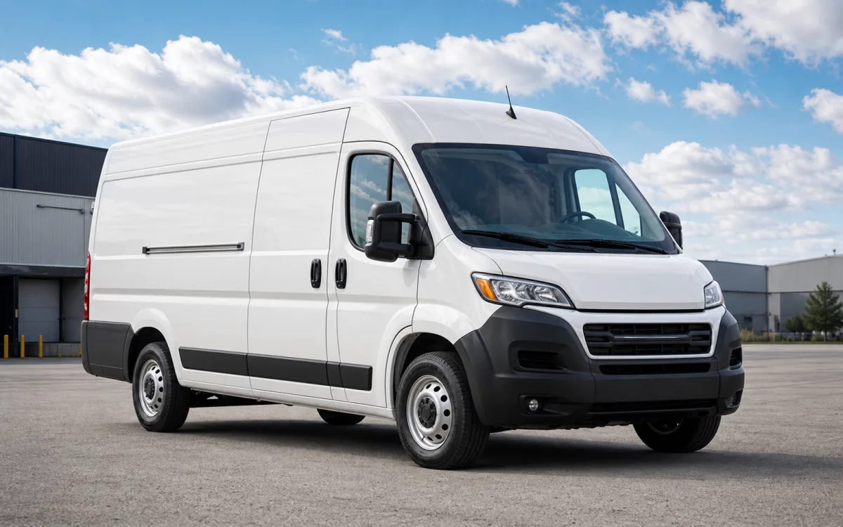 Commercial cargo van