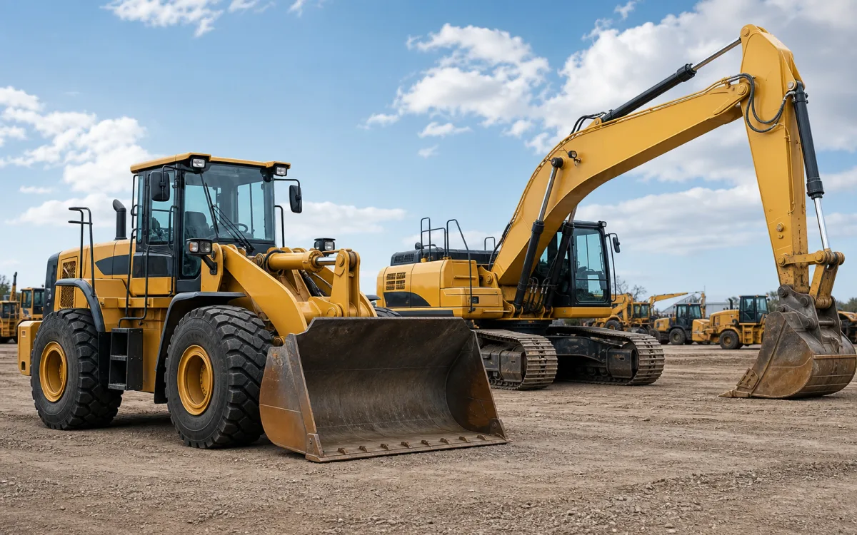 Construction equipment fleet