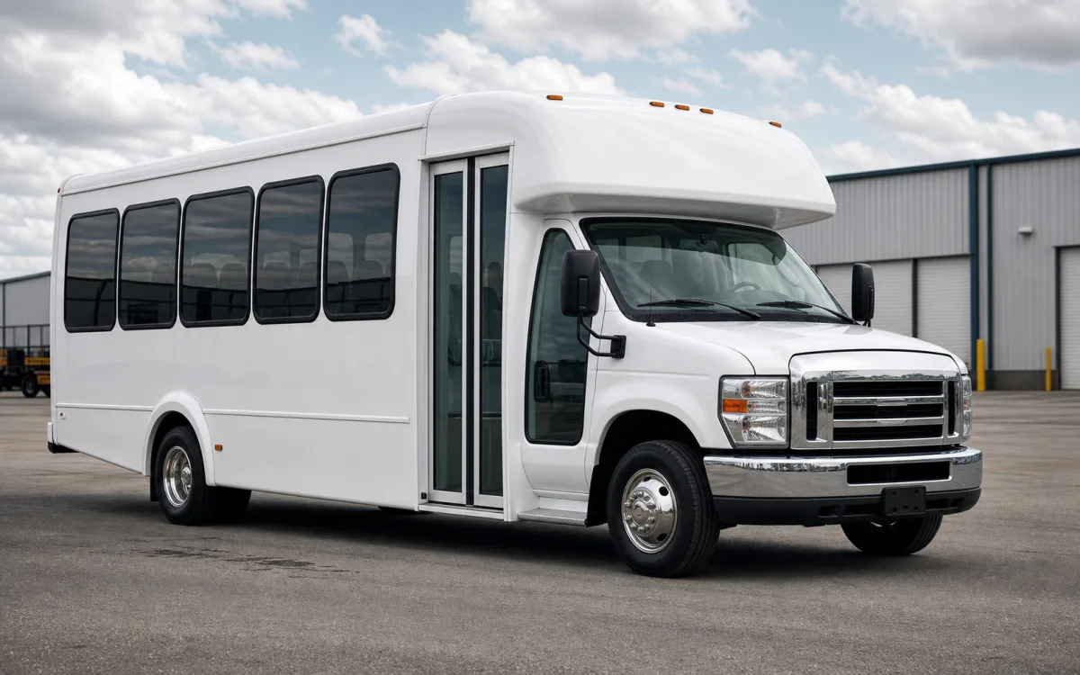 Commercial shuttle bus