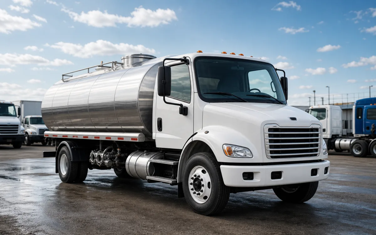 Commercial tank truck